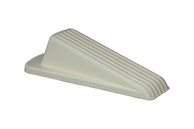 Shepherd Hardware Heavy Duty Rubber Door Wedge, Off White - Image 1